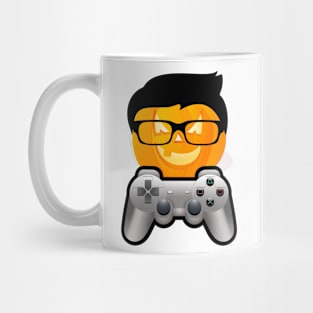 Halloween Gamer Funny Pumpkin Mug